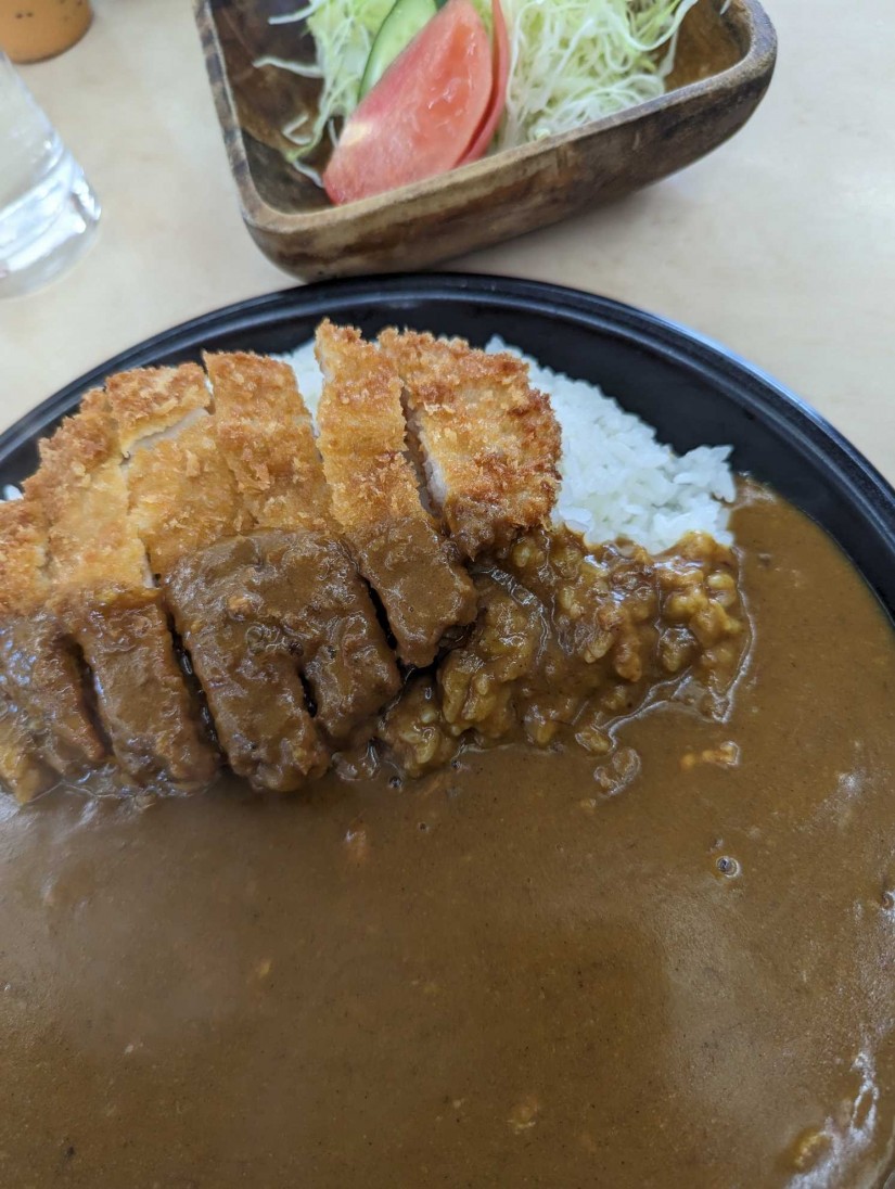 カツカレー辛口