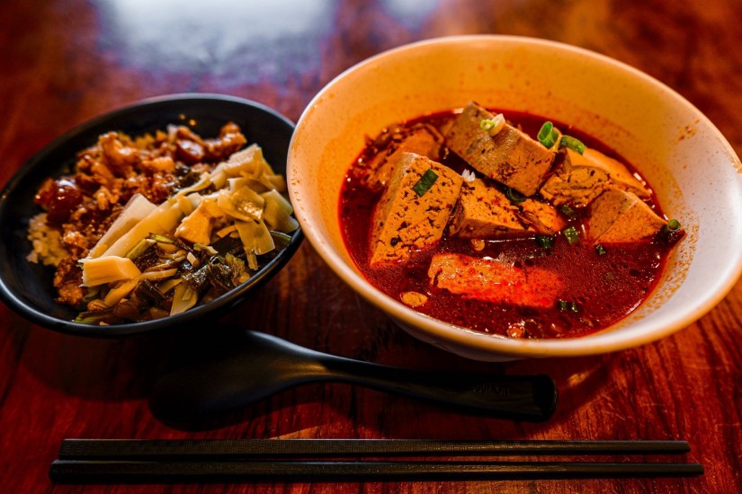 麻辣臭豆腐