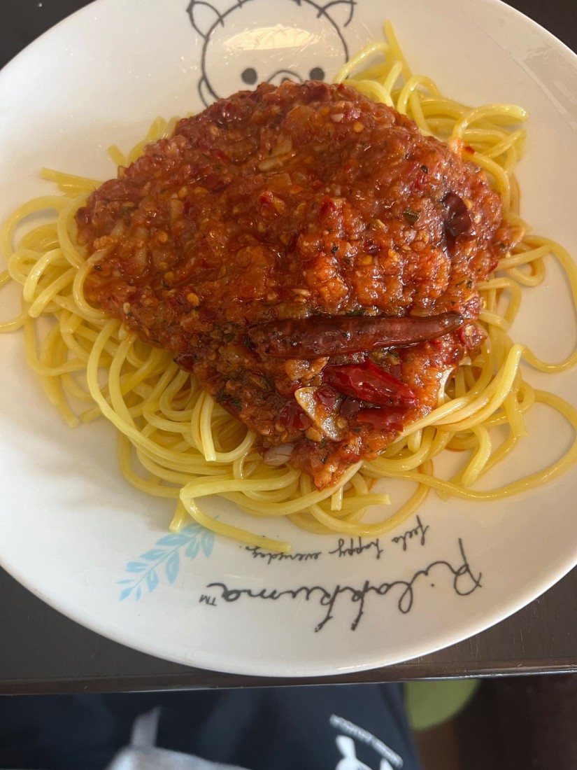 悪魔パスタ(UberEATS) 1辛