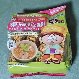 東京拉麺4食入りパック トムヤンクン味