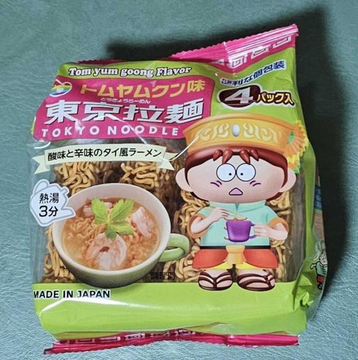 東京拉麺4食入りパック　トムヤンクン味