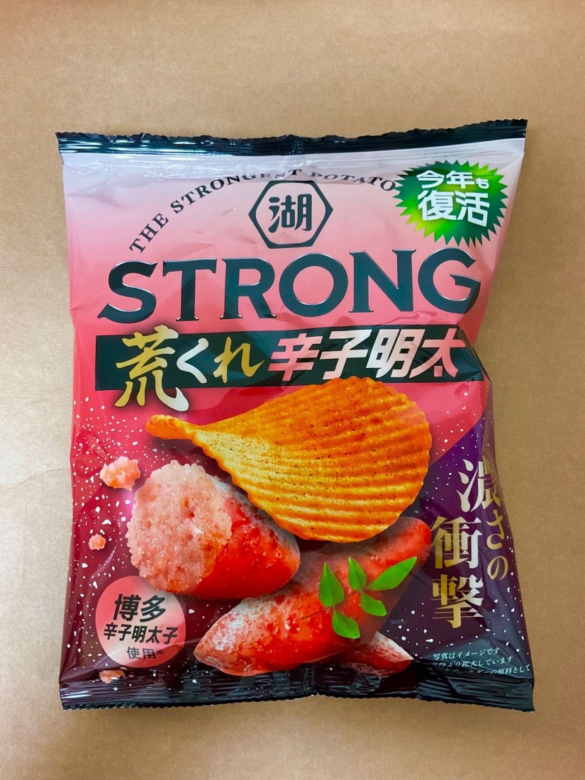 KOIKEYA STRONG ポテトチップス 荒くれ辛子明太