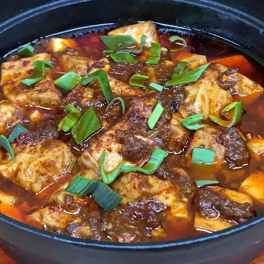 【麻婆老王】赤麻婆豆腐 緑麻婆豆腐