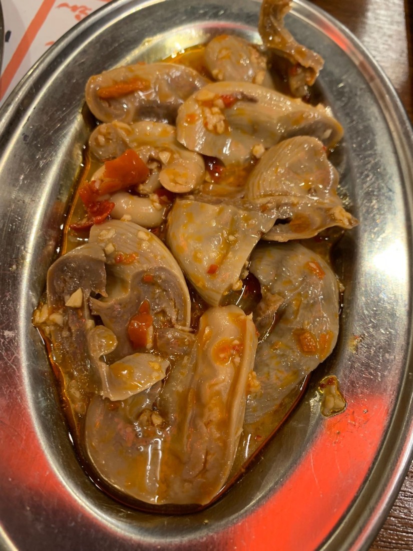 台湾 激辛コブクロ