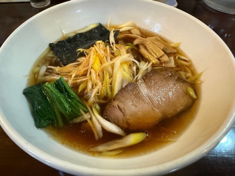 醤油ネギラーメン
