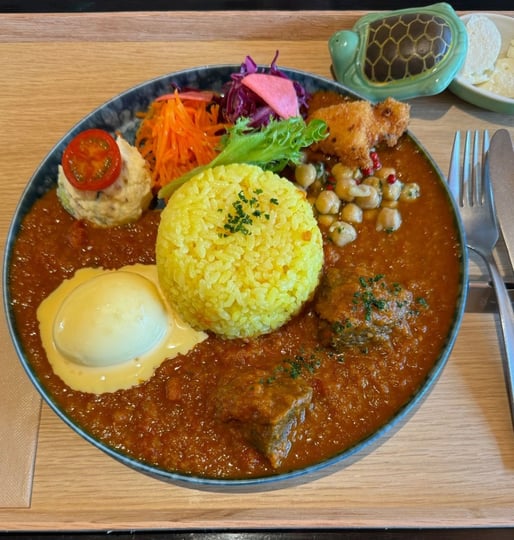 和牛頬肉のとろとろスパイスカレー