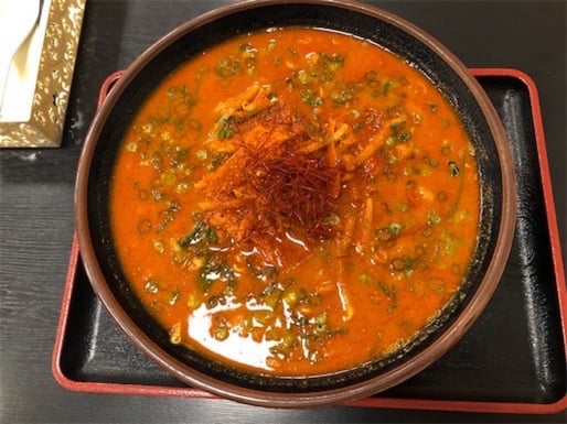 韓国風激辛カルビラーメン 焦熱地獄