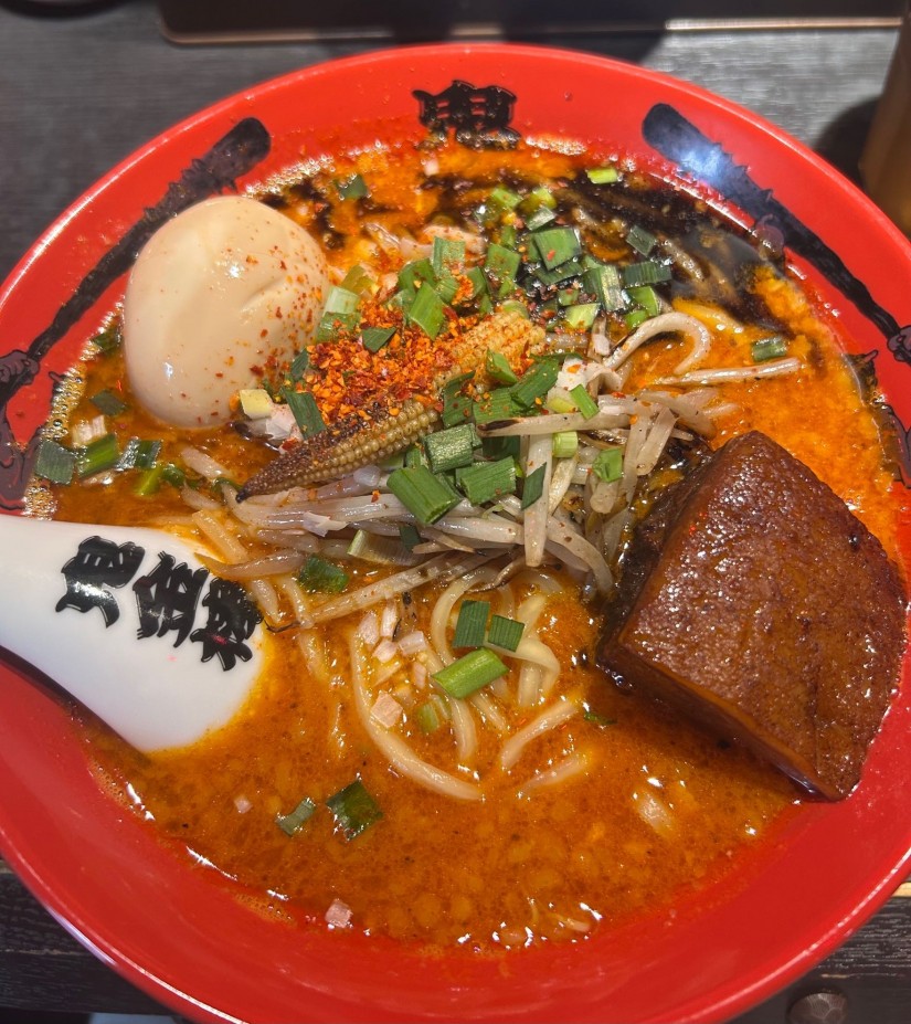 味玉カラシビ味噌らー麺（唐辛子増し/山椒少なめ） カラ増し／シビ少なめ