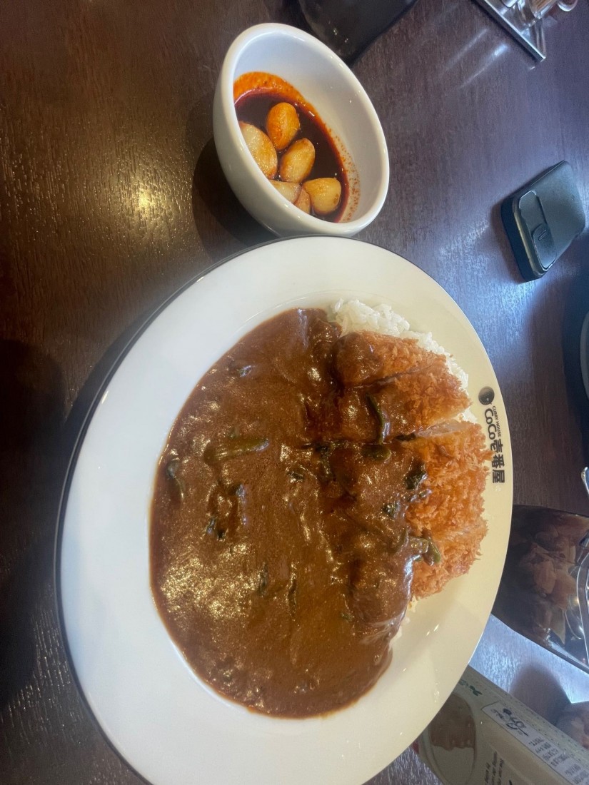 とんかつカレー＋旨辛ニンニク＋ほうれん草 15辛