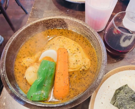 US産チキンスープカレー 6辛