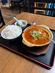 麻婆豆腐定食 激辛