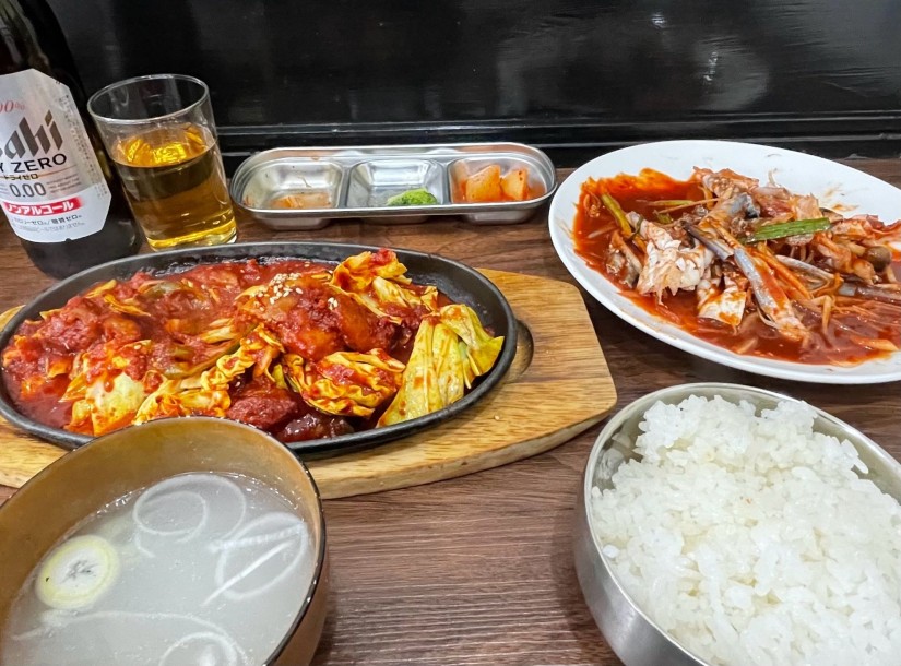 プルダック定食