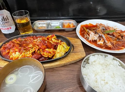 プルダック定食