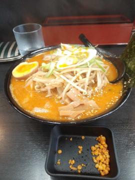 辛みそラーメン野菜トッピング
