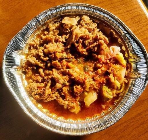 牛旨辛鍋定食 旨辛