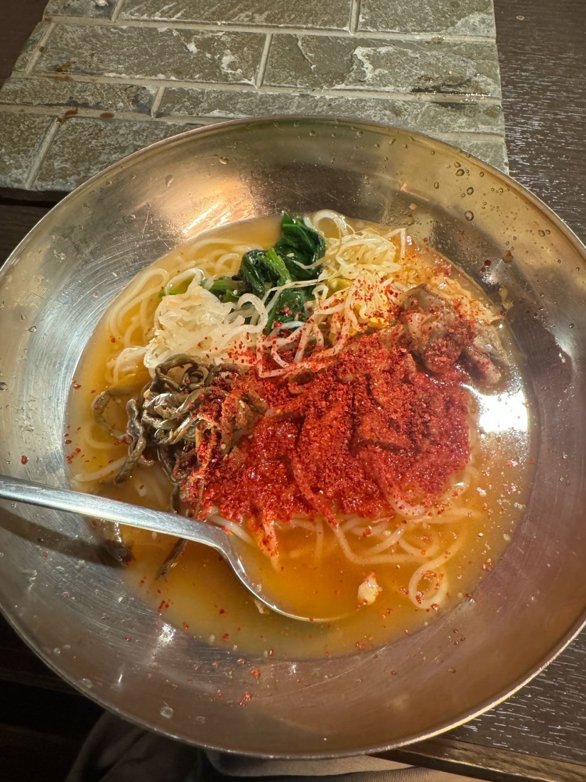 韓国唐辛子の冷麺 激辛