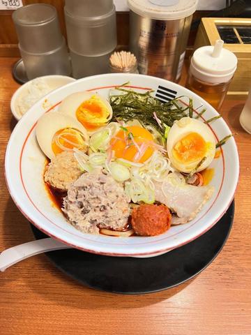 烈火まぜそば 6辛