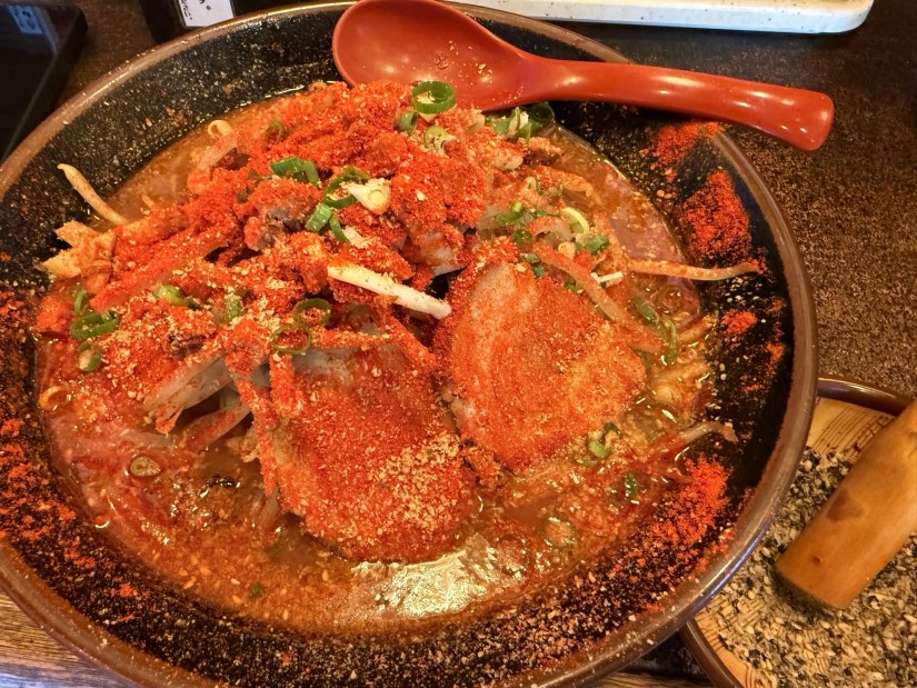 胡麻味噌チャーシューメン 激辛