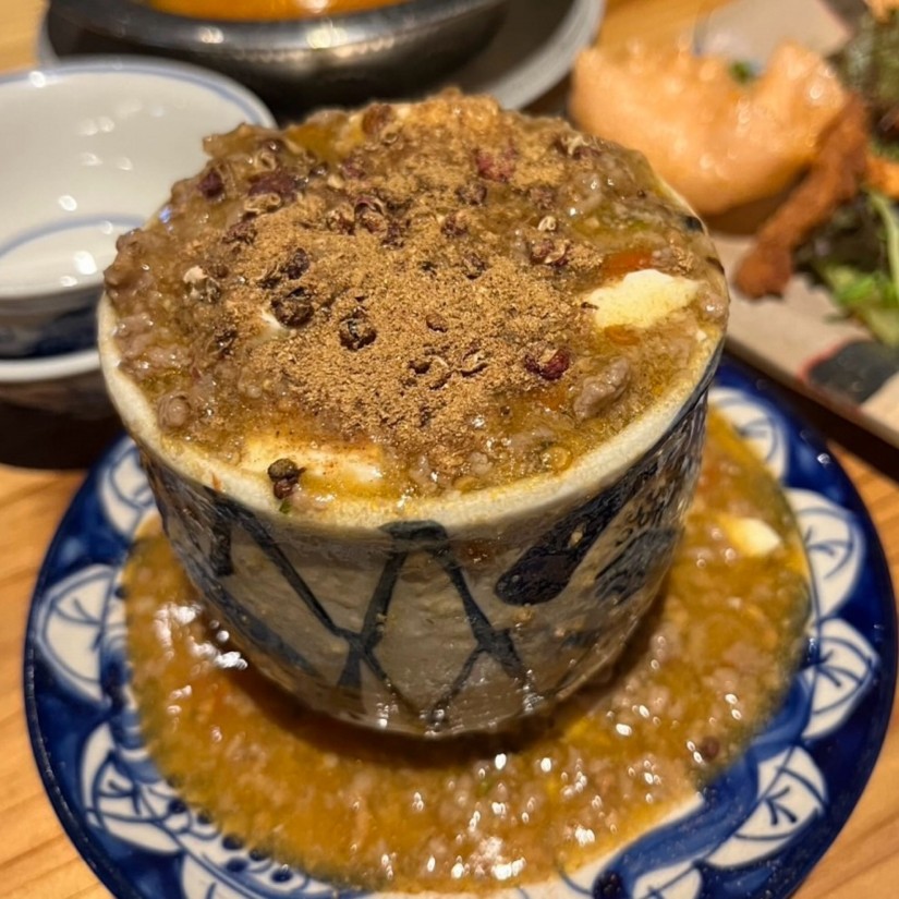 四川風ピリピリ麻婆豆腐 普通、辛い、激辛