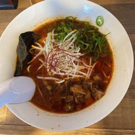辛にぼラーメン お店の3辛で個人的には1辛くらいでした。