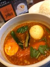 エッグと野菜のスープカレー 10ボーガ　罰天