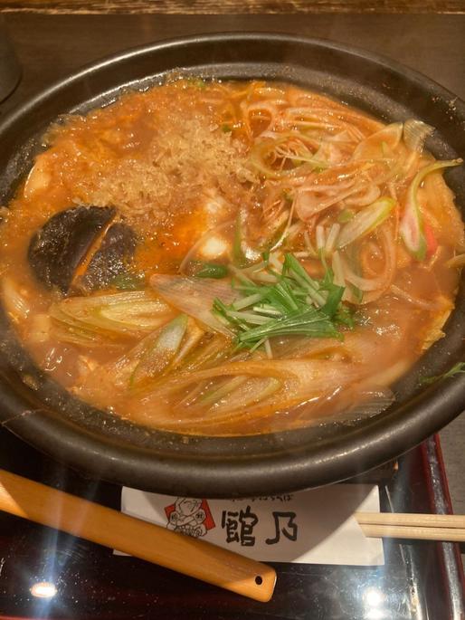 激辛ネギ煮込みうどん