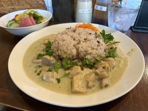 グリーンカレーランチ