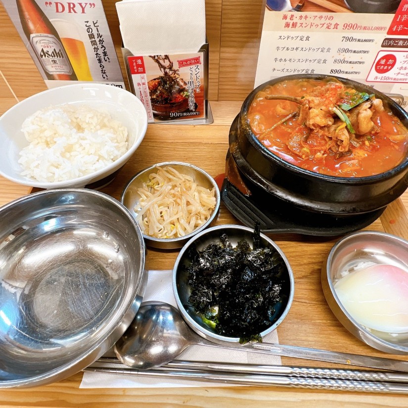 ユッケジャン麺 6辛