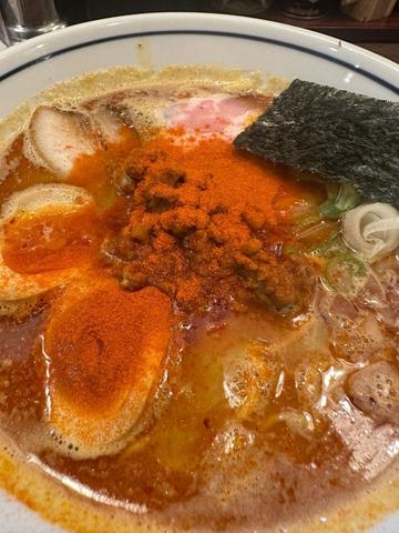 辛味噌煮卵ラーメン 激辛