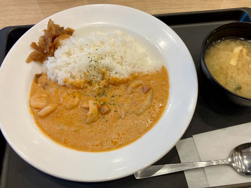 たっぷり海老のニューバーグソース