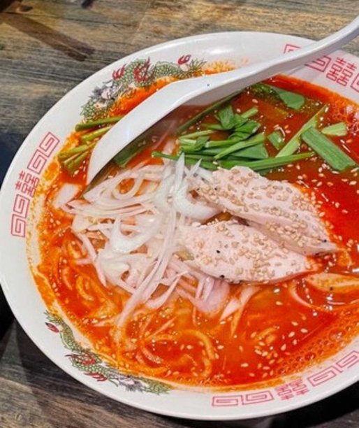 赤ラーメン 注文時に激辛指定