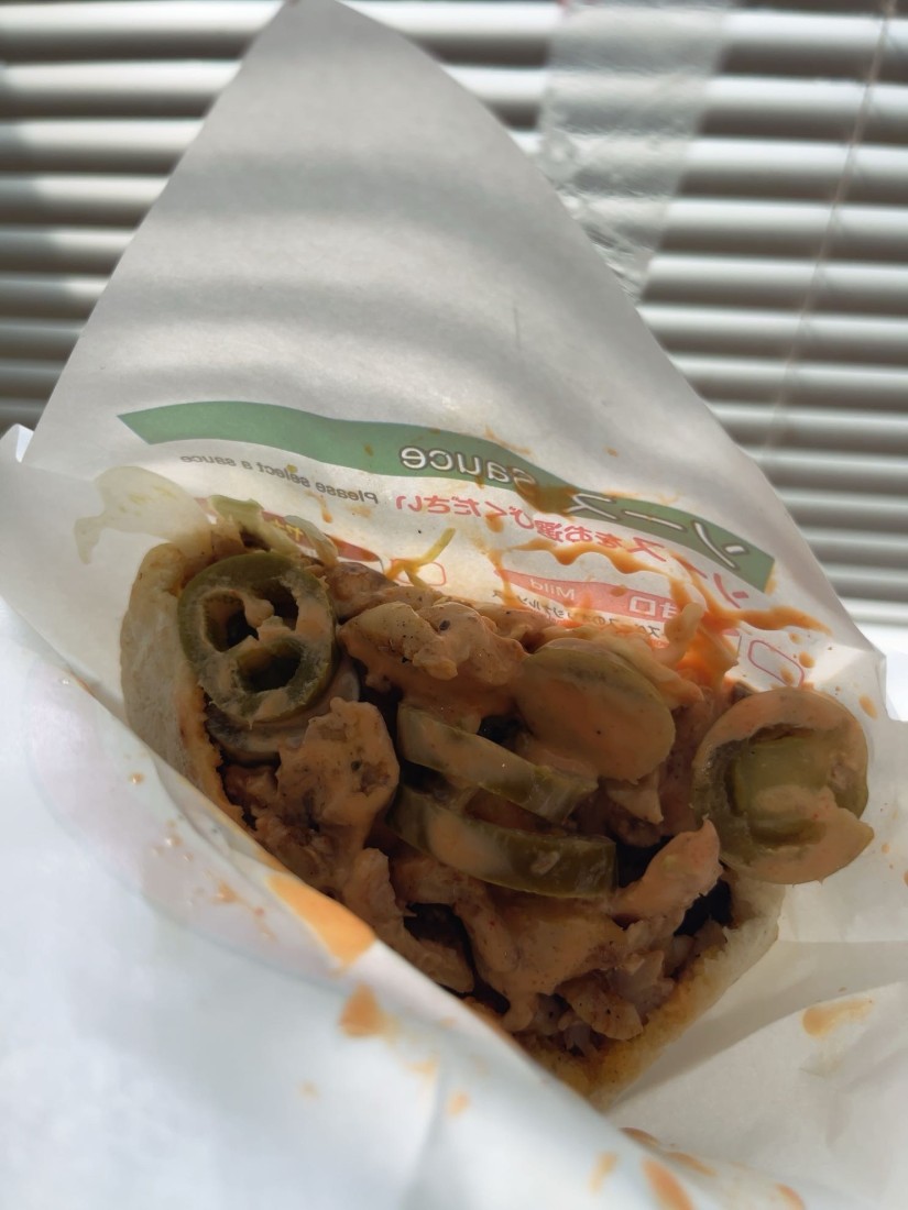 ハラペーニョケバブ   辛口ソース