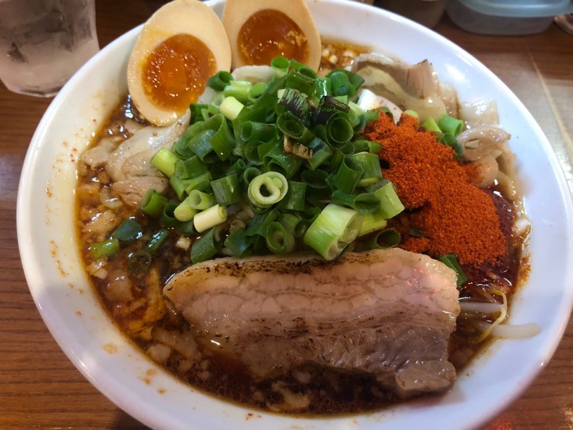 辛口炙り肉ソバ醤油 4辛