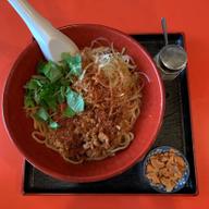 麻辣汁なし坦々麺 麻辣増し2倍