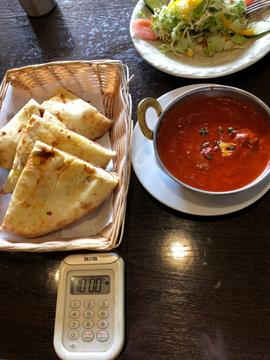 超激辛チキンカレー＆超激辛マサラナン 3.8辛