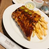 オリジナル ベイビーバックリブ レッドホットソース