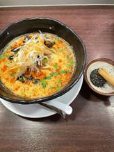 黒胡麻担々麺 大辛