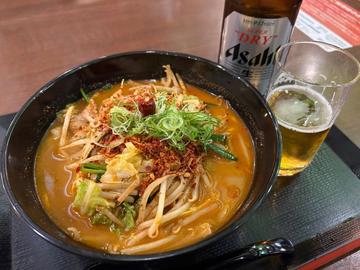 たっぷり野菜の激辛みそタンメン 10唐辛子