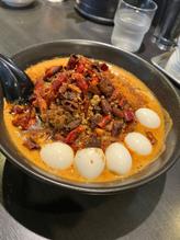 地獄の坦々麺 無限＋5辛 劇辛 