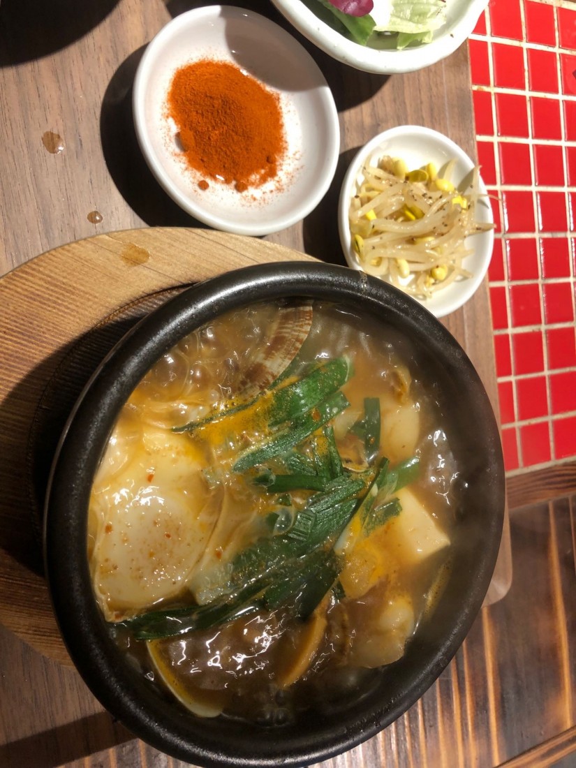 海鮮純豆腐 辛め
