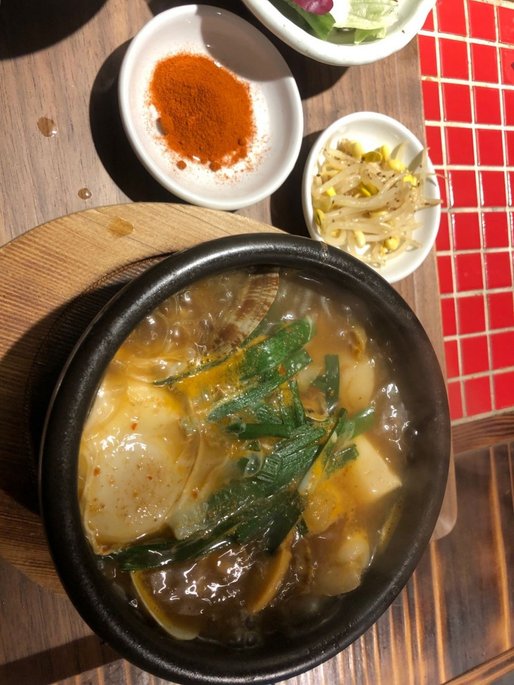 海鮮純豆腐 辛め
