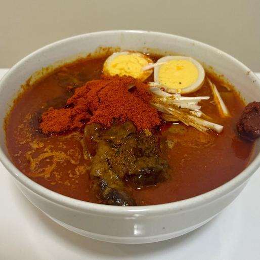 激辛ラーメン大作戦3 AFURI辛紅 柚子咖喱紅らーめん 辛さレベル5