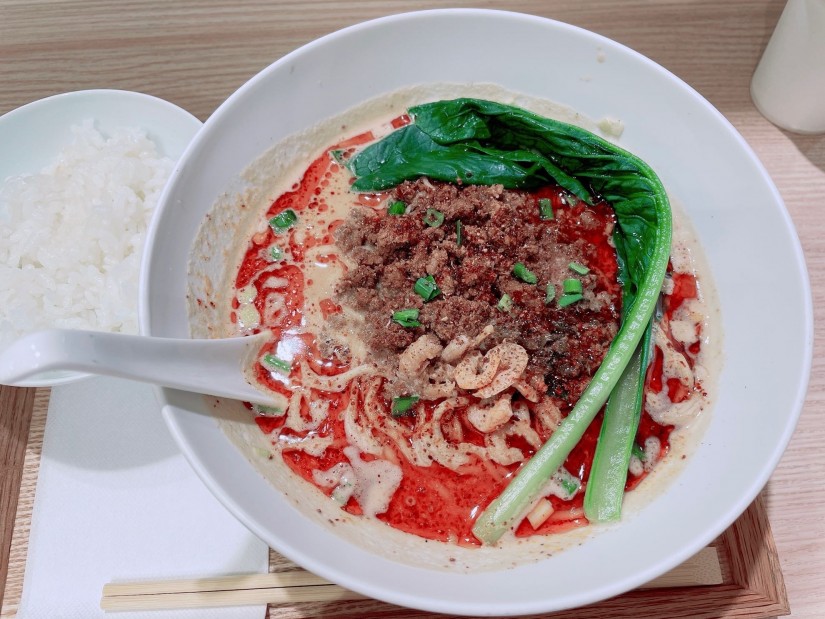 汁あり担々麺 辛め