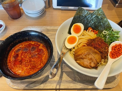 極・辛つけ麺 ５倍