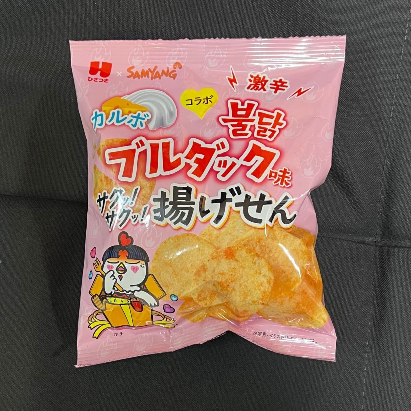 ブルダック サクサク揚げせん カルボナーラ味