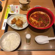 【辛さ3倍】辛うま麺とから揚げの定食