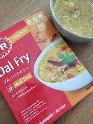 ダルフライカレー(ダル豆のカレー)