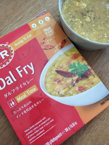 ダルフライカレー(ダル豆のカレー)