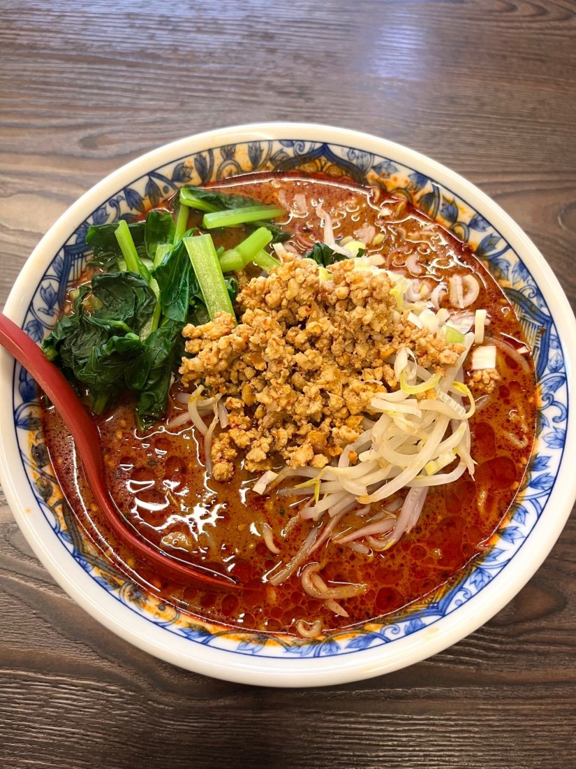 麻辣麺 【激辛】でお願いしますと注文