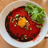 汁なし黒ごま麺 辛